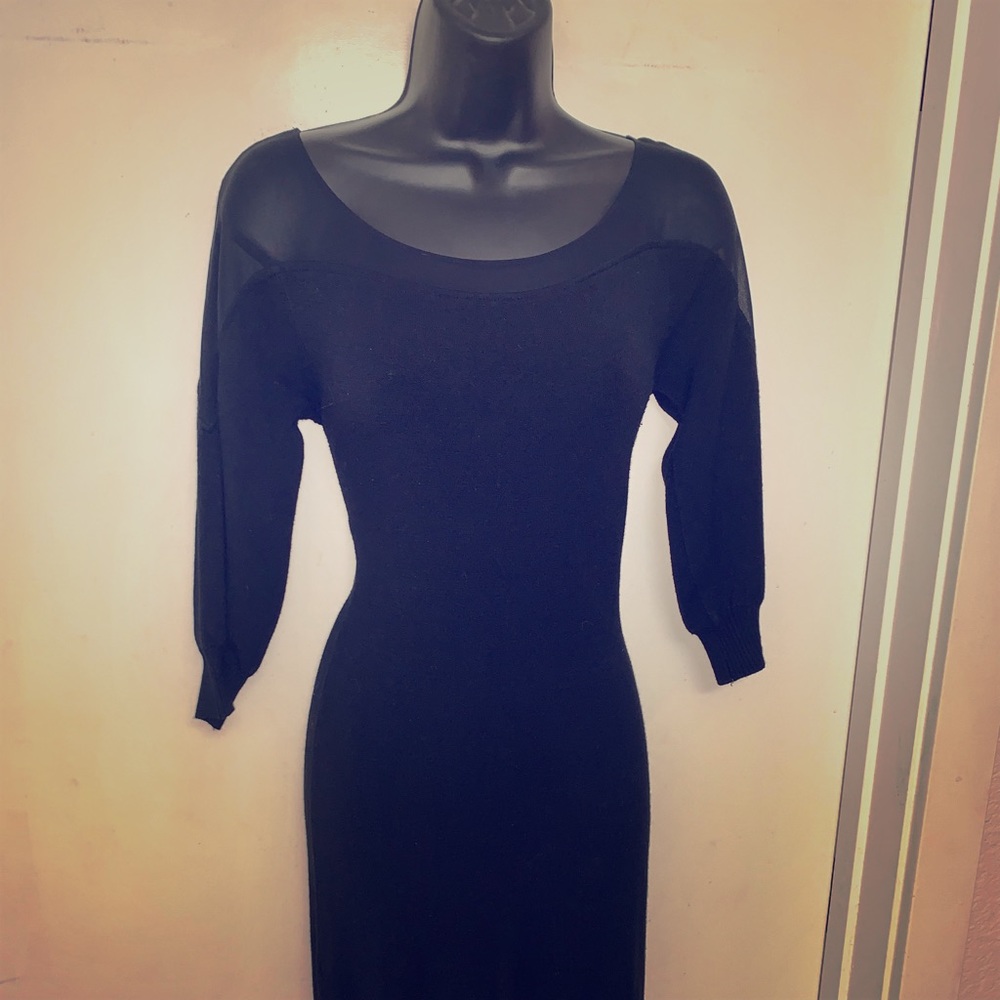 Black Sweater Dress